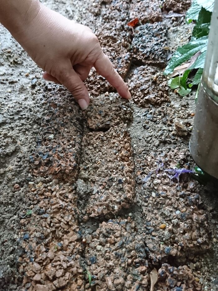 廃棄する固まる砂も利用