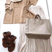 【UNIQLO】ベージュ系を選ぶとメリットたくさん♡大人の夏コーデネート