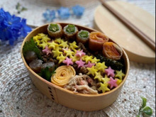 七夕気分を味わいたくて~星に願いを込めて七夕弁当