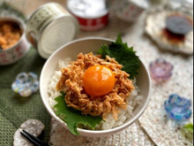 激うま!めんツナかんかんの卵かけご飯