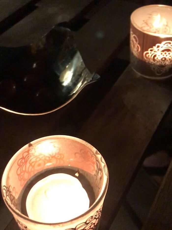 キャンドルを灯したり🕯