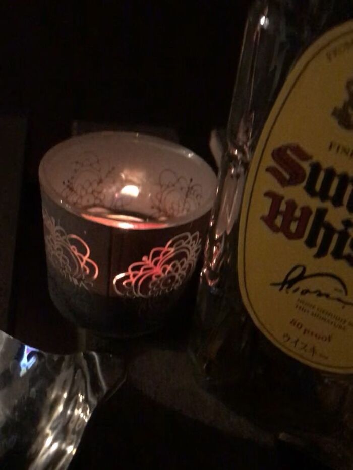 週末の夕ご飯後は夫婦飲み二次会場所に🍺