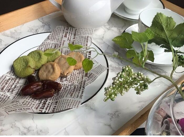 しばし午後のお茶タイムを愉しみます