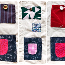 「ユニクロ190円バッグ」のリメイクが楽しい♪ミニプレゼトにも☆