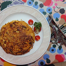 🍝🍝🍝 高野豆腐と雑豆のフリッタータ·ディ·パスタ 🍝🍝🍝