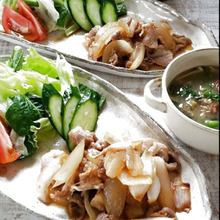 少ないお肉に玉ねぎ入れるだけで大満足の豚の生姜焼き