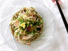 つるっと冷たい♪ごまよごしうどん