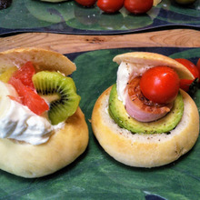 ♡ランチ&デザートサンドイッチ♡輪切りアボカド〜