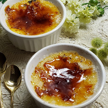 材料2つ☆滑らか豆腐のクレームブリュレ