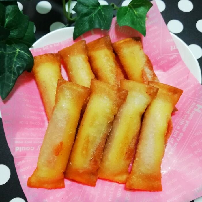 子供達も大好き♡ハムコーンチーズ春巻き♡簡単で美味しい✧