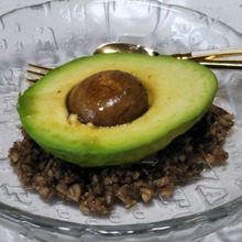 ♡アボカド♡中心も食べられる!