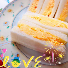 ココナッツ香る〜簡単タマゴサンドイッチ♡