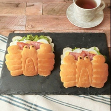 ベーコンと卵のかにぱんサンド