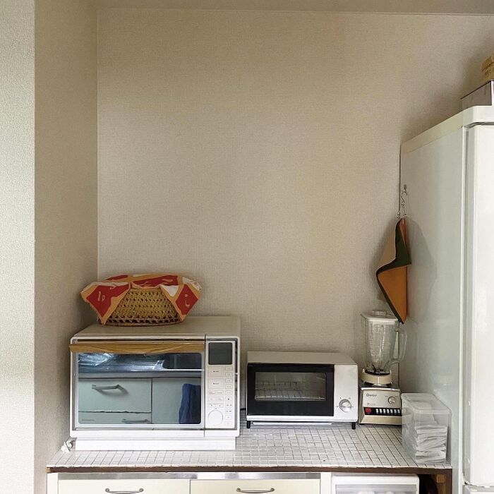 台所にも馴染んでます