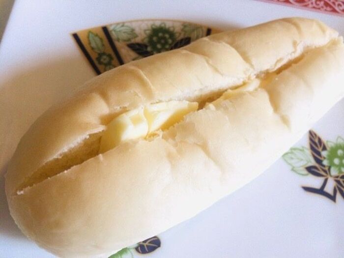 バターを塗る。