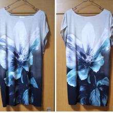 ♡前後同じ模様の花柄ワンピース♡プチプラ&長持ち