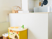 【原状回復可】食器棚をキッチンカウンター風にDIY