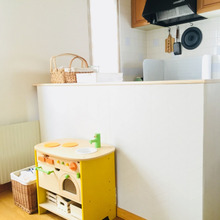 【原状回復可】食器棚をキッチンカウンター風にDIY