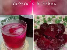 爽やか〜✧赤紫蘇ジュース♡保存方法♡残り葉で『ゆかり』を作る準備♡