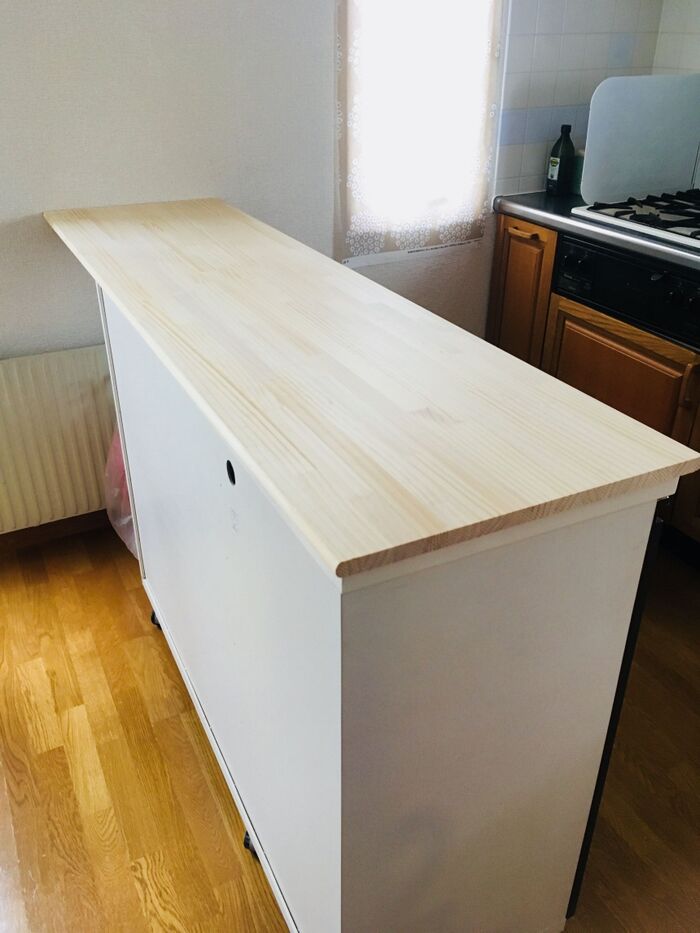 天板を置いてみる