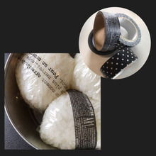 衛生面◎男子も恥ずかしくない「ラップおにぎり」♪