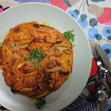 Frittata di pasta フリッタータ ディ パスタ