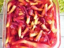 茎みょうがのカンタン酢漬け!!