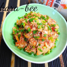 和えるだけ♪簡単めちゃウマ!ネギだく鯖缶キムチ