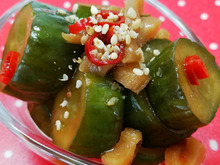 レンジで簡単に♡速攻~✧きゅーちゃん漬け♡パリポリ美味しいょ~♪