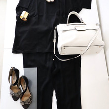 【プチプラ】大人のサマーブラックコーデ。失敗しないコツ