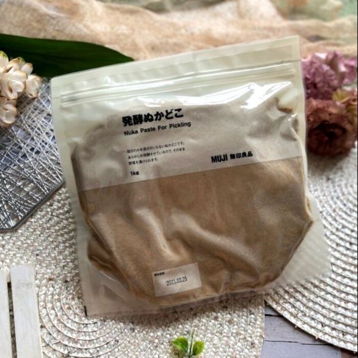 毎日かき混ぜなくてよい無印の発酵ぬかどこ