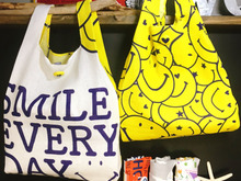 100均手拭い1枚で作る!ちっちゃくまとまるエコバッグ!