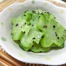 きゃっ美味しい♪ ブロッコリーの茎のゆかりあえ