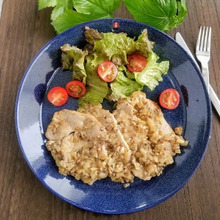 フライパンひとつdeご馳走♪【レシピ】豚肉のソテー・マスタードシャンピニオンソース