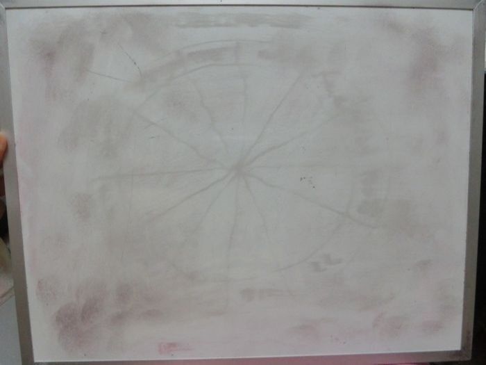 前に書いたものが見えるほど