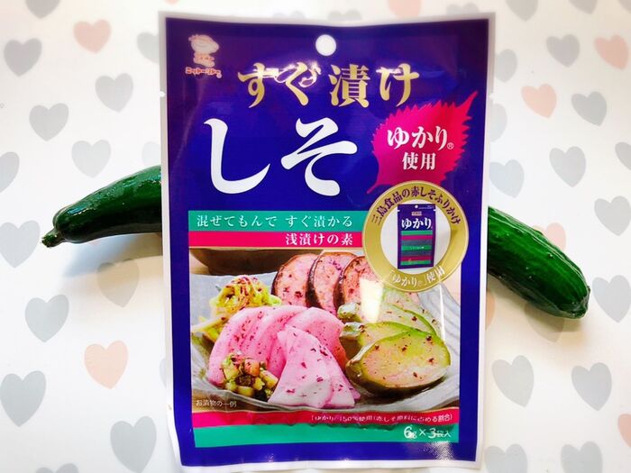 混ぜてもんで〜すぐ漬かる浅漬けの素♡しそ♡