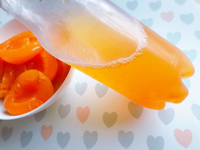シロップはペットボトルに♡