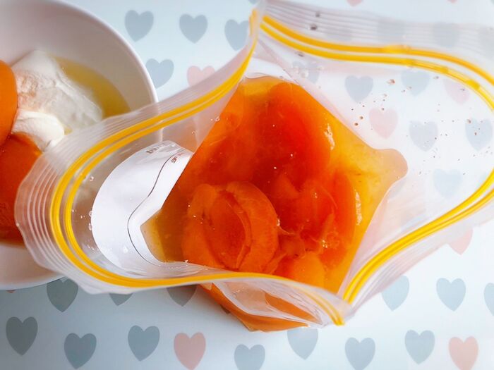 冷凍することに♡