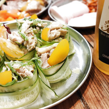 コストコ茎わかめサラダアレンジレシピ☆きゅうりでさっぱりおつまみ