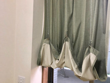 【夏の夜の室温対策】カーテンに簡単ひと工夫♪