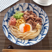 暑さを乗り切る!スタミナうどん「冷やし牛玉うどん」