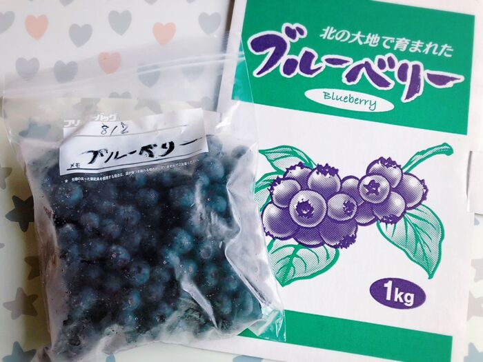 思う存分ブルーベリー♡