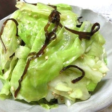 包丁いらず☆ ちぎりキャベツの無限ナムル