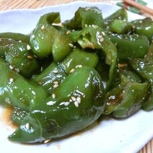 大量消費に☆ これウマ♪ ピーマンの生姜焼き