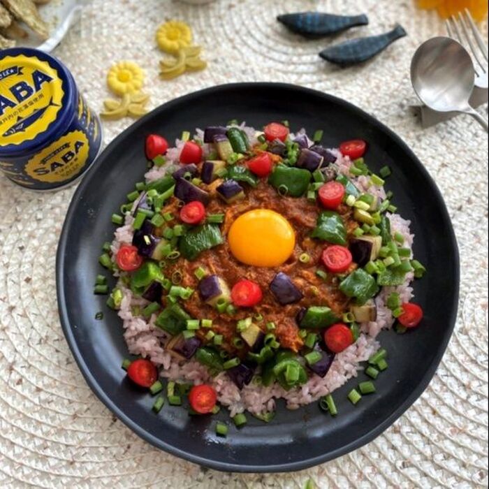 夏休みランチにもお勧め!サバ缶で簡単本格ドライカレー
