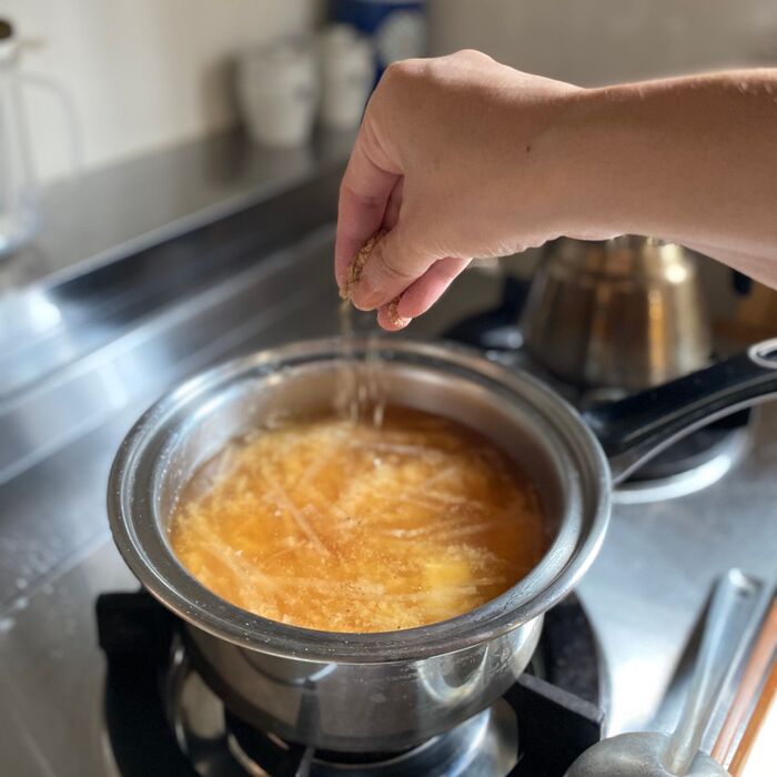 ミルで簡単ダシ粉作り始めてみました