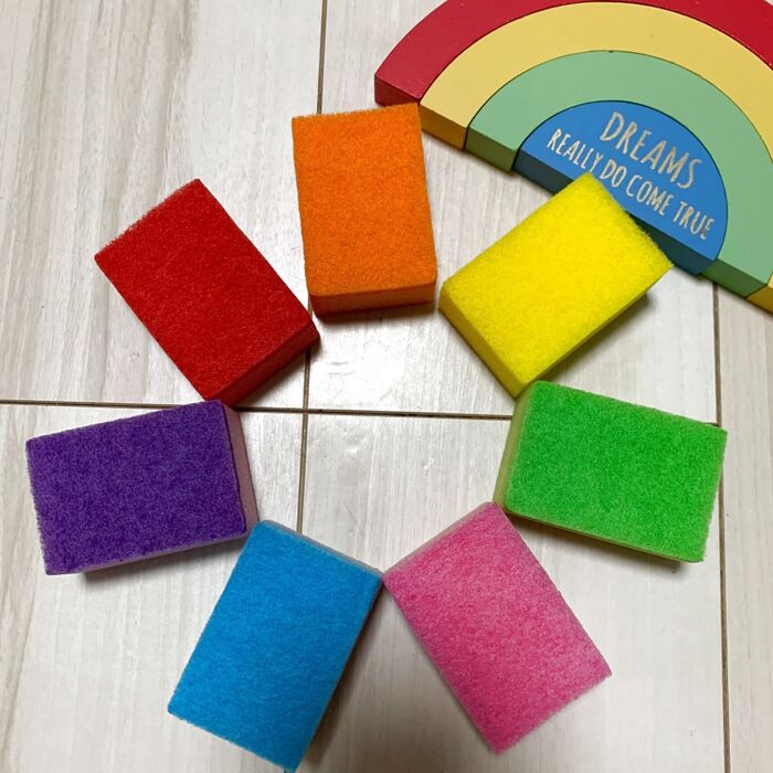 使うのがもったいない‼︎100均のスポンジ