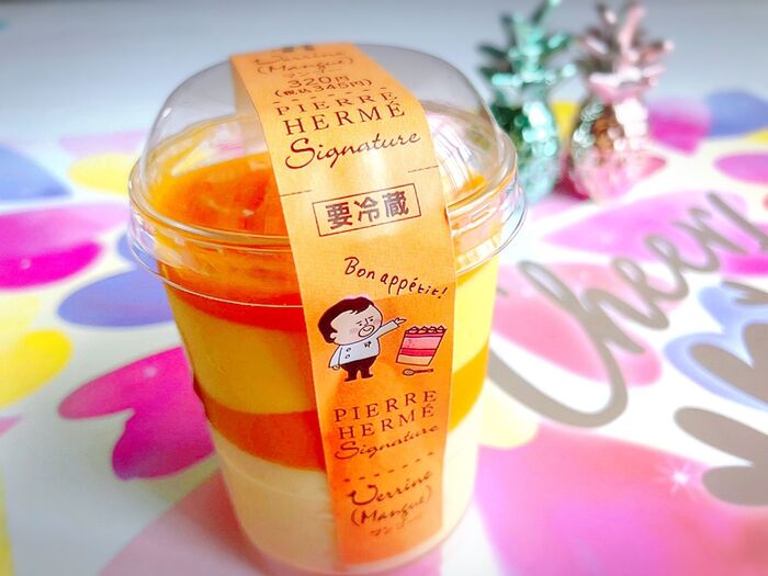 セブンスイーツ♡ピエール.エルメ監修のマンゴーカップケーキが最高♡