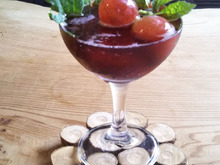 おうちカクテル♡フローズンカクテル〜ぶどう