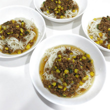 時短&簡単❣ 肉味噌で食が進む(・´з`・)